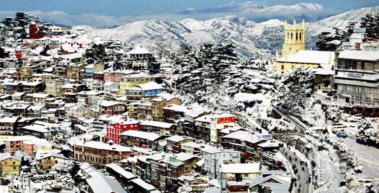 shimlamanali honeymoon package from chandigarh